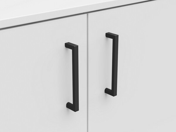 KOMODA, bílá, 80/83/52 cm Carryhome - Široké komody