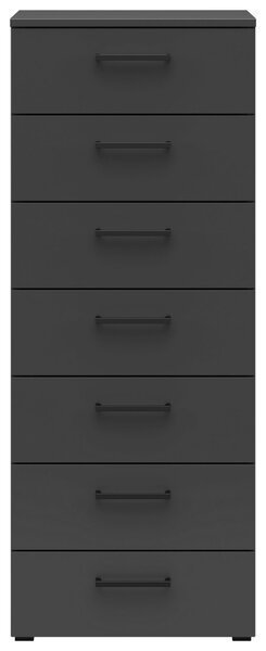 KOMODA, barvy grafitu, 45/115/40 cm Carryhome - Široké komody