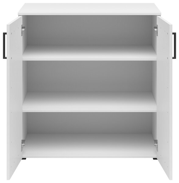 KOMODA, bílá, 80/83/52 cm Carryhome - Široké komody