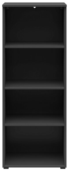 REGÁL, barvy grafitu, 45/115/40 cm Carryhome - Knihovny