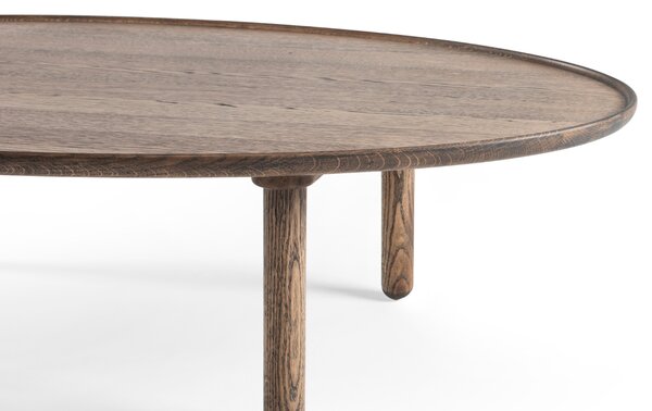 Gazzda Tmavý dubový konferenční stolek Mu 120 x 65 cm
