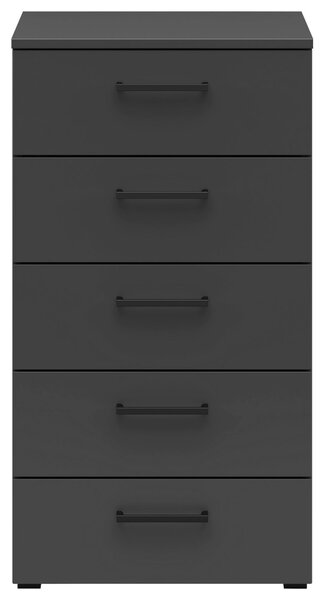 KOMODA, barvy grafitu, 45/83/40 cm Carryhome - Široké komody