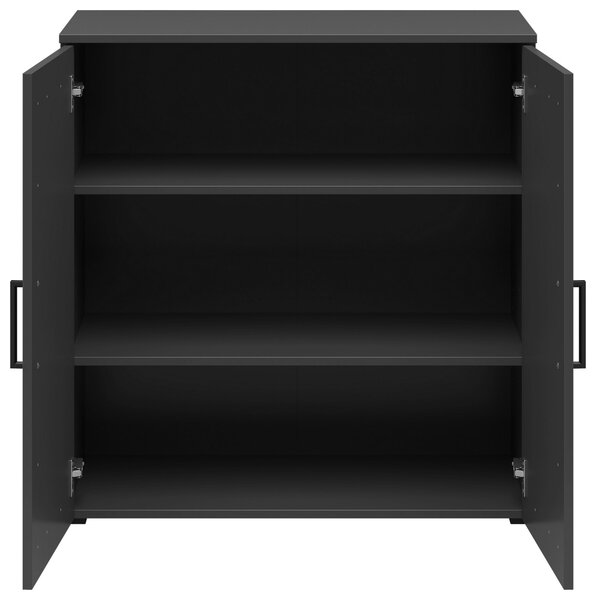 KOMODA, barvy grafitu, 80/83/40 cm Carryhome - Široké komody