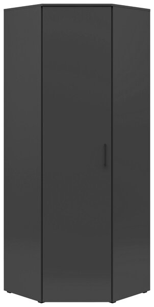 ROHOVÁ SKŘÍŇ, barvy grafitu, 72/195/72 cm Carryhome - Šatní skříně