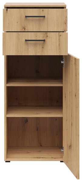 KOMODA, dub artisan, 45/115/40 cm Carryhome - Široké komody