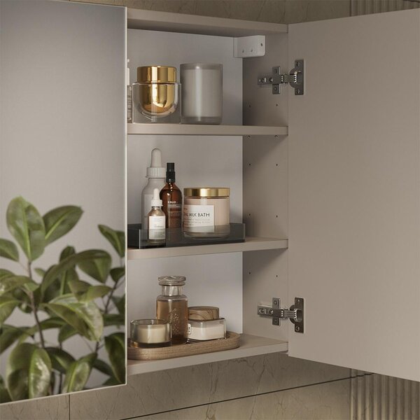 Koupelnová zrcadlová skříňka Vicco Lavia Kašmír 80 x 60.2 cm, Model 66097