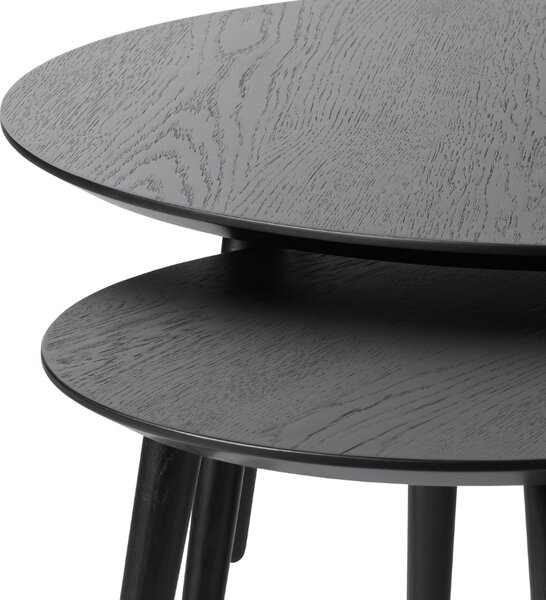 -25 % Dny MOMENTI– Unique Furniture Set dubových konferenčních stolků Adda 58/88 cm