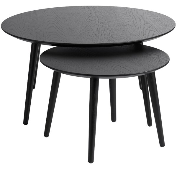 -25 % Dny MOMENTI– Unique Furniture Set dubových konferenčních stolků Adda 58/88 cm
