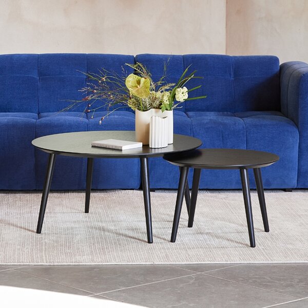 -25 % Dny MOMENTI– Unique Furniture Set dubových konferenčních stolků Adda 58/88 cm