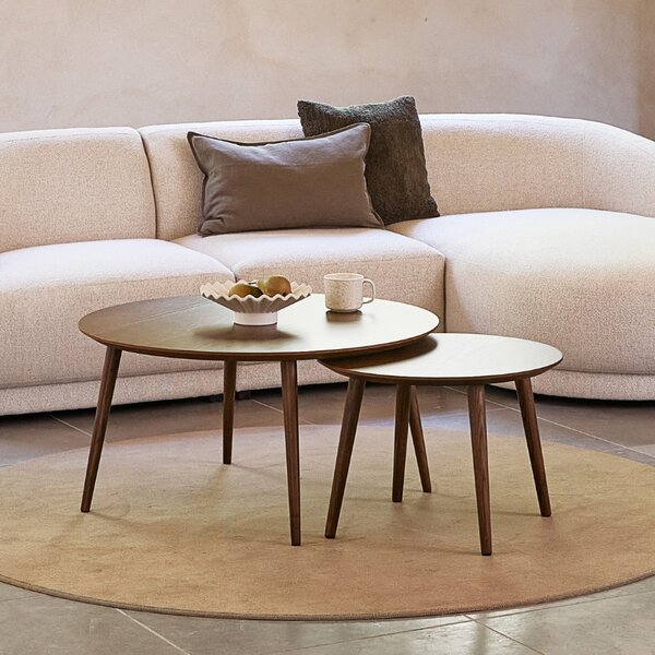 Unique Furniture Set dubových konferenčních stolků Adda 58/88 cm