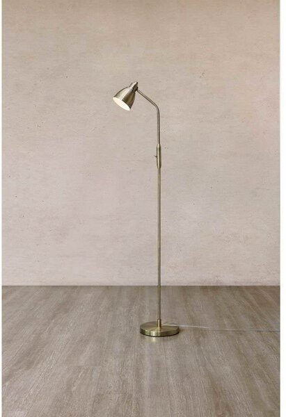 Stojací Lampa Markslöjd, Zlatá / mosazná, Obývací pokoj, Kov