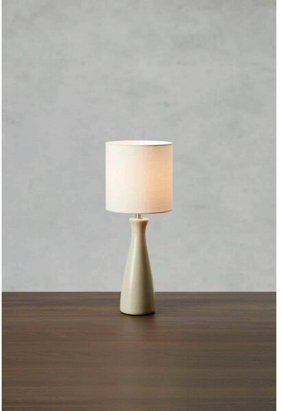 Stolní lampa Markslöjd, Béžová, Obývací pokoj, Tkanina / Textil