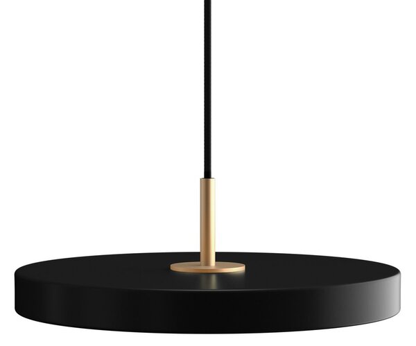 Závěsná svítidlo UMAGE, Asteria Plus Mini, stmívatelné, Černá, Obývací pokoj, Kov, Design
