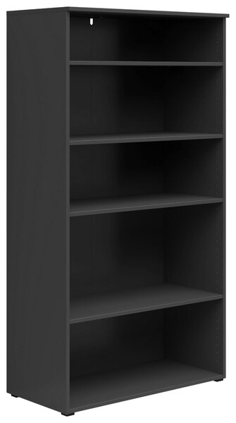 REGÁL, barvy grafitu, 80/147/40 cm Carryhome - Knihovny