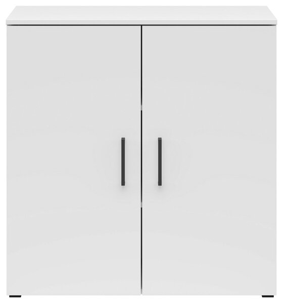 KOMODA, bílá, 80/83/40 cm Carryhome - Široké komody
