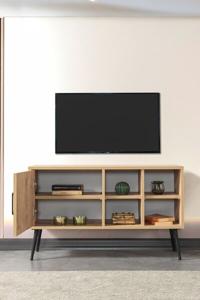 TV stolek/skříňka Silard (dub safírový). Akce -17%