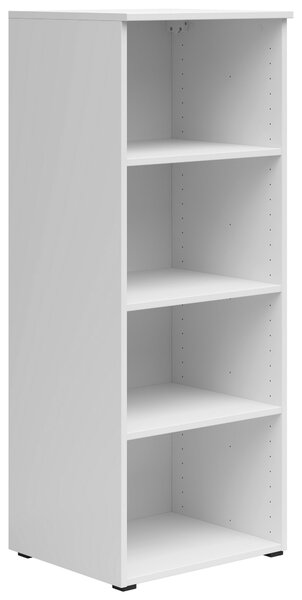 REGÁL, bílá, 45/115/40 cm Carryhome - Knihovny