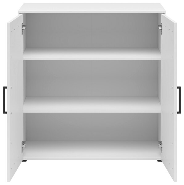 KOMODA, bílá, 80/83/40 cm Carryhome - Široké komody