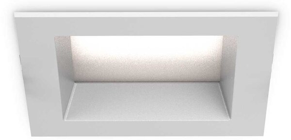 Ideal Lux Zápustné bodové LED svítidlo BASIC SQUARE d.12cm