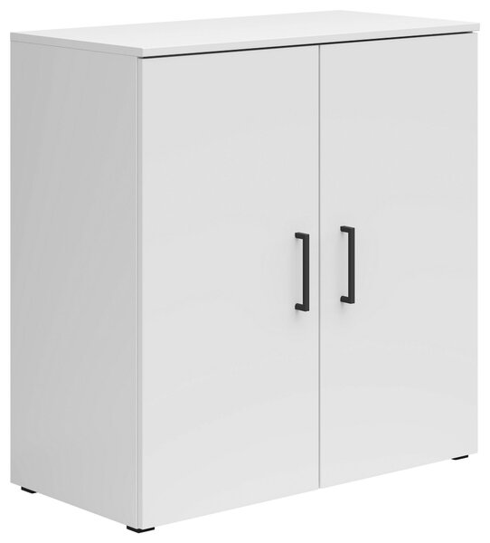 KOMODA, bílá, 80/83/40 cm Carryhome - Široké komody