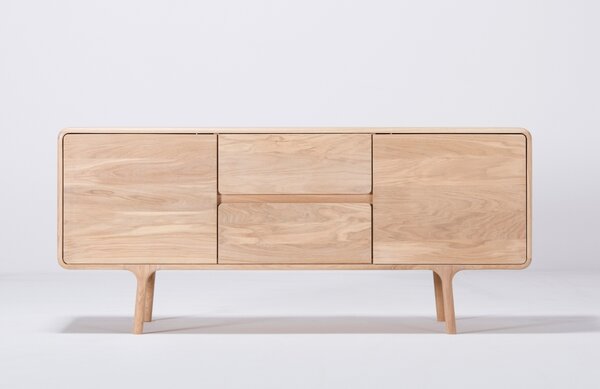 -25 % Dny MOMENTI– Gazzda Dubový TV stolek Fawn 150 x 45 cm