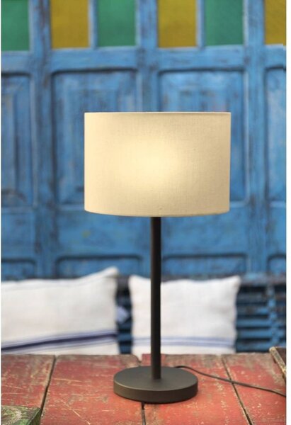 Stolní lampa SLV, Šedá, Obývací pokoj, Kov