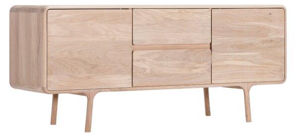 -25 % Dny MOMENTI– Gazzda Dubový TV stolek Fawn 150 x 45 cm