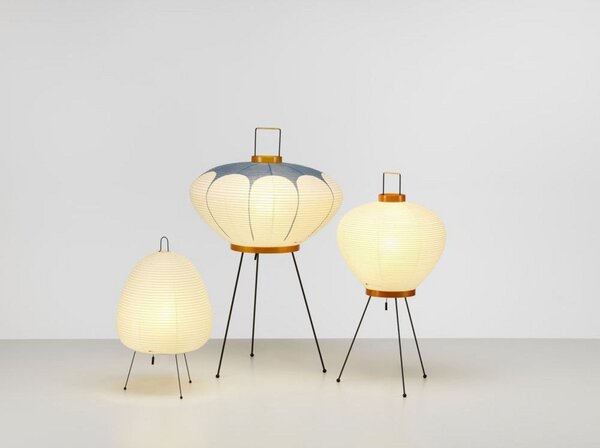 Stolní lampa Vitra, Bílá, Obývací pokoj, Papír / Karton
