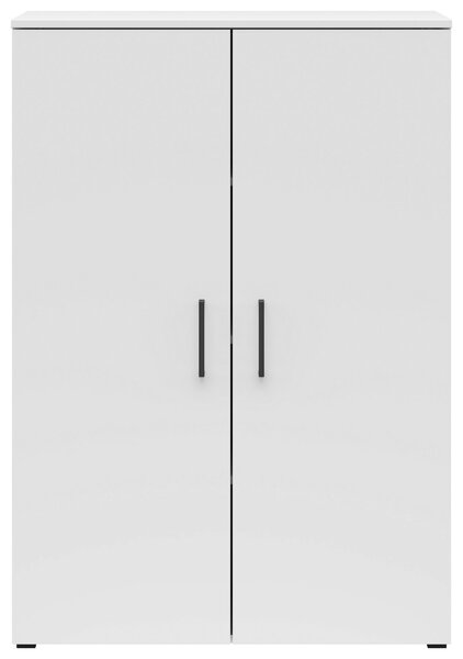 KOMODA, bílá, 80/115/40 cm Carryhome - Široké komody