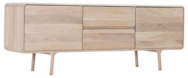 -25 % Dny MOMENTI– Gazzda Dubový TV stolek Fawn 180 x 45 cm