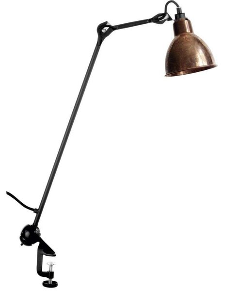 Stolní lampa Lampe Gras, Měděná, Pracovna, Kov