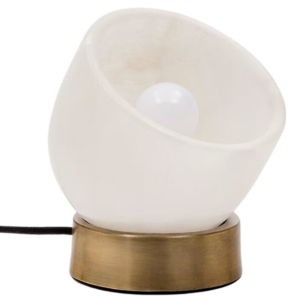 Bílá stolní lampa Kave Home Shenli
