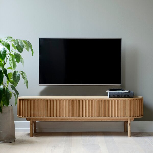 Unique Furniture Dubový TV stolek Carno 160 x 45 cm