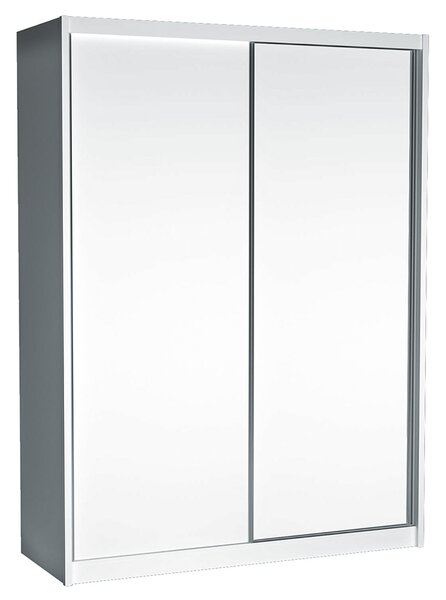 Šatní skříň MACI II | 180 cm | bez zrcadla | bílá