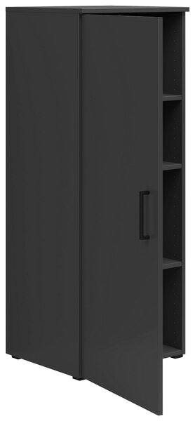 KOMODA, barvy grafitu, 45/115/40 cm Carryhome - Široké komody