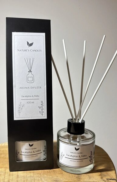 Aroma difuzér - Eucalyptus & Máta