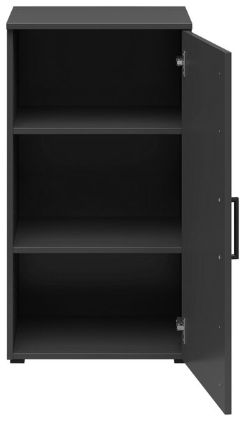 KOMODA, barvy grafitu, 45/83/40 cm Carryhome - Široké komody