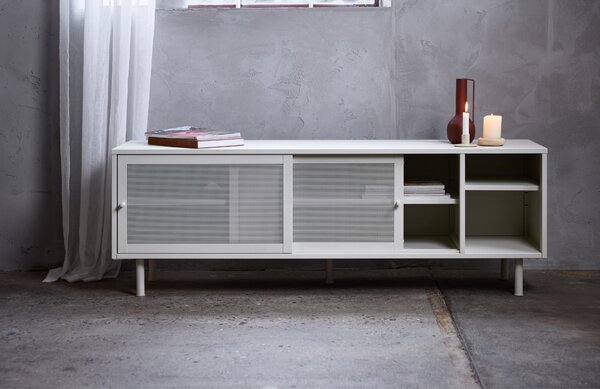 Unique Furniture Kovový TV stolek Veep 160 x 45 cm