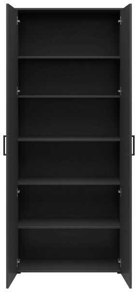 VÍCEÚČELOVÁ SKŘÍŇ, barvy grafitu, 80/195/40 cm Carryhome - Víceúčelové skříně
