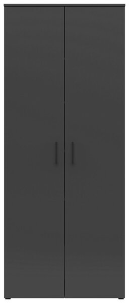 VÍCEÚČELOVÁ SKŘÍŇ, barvy grafitu, 80/195/40 cm Carryhome - Víceúčelové skříně