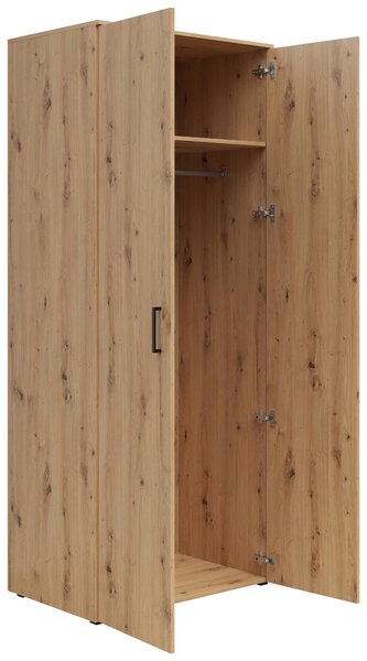 VÍCEÚČELOVÁ SKŘÍŇ, dub artisan, 80/195/52 cm Carryhome - Víceúčelové skříně