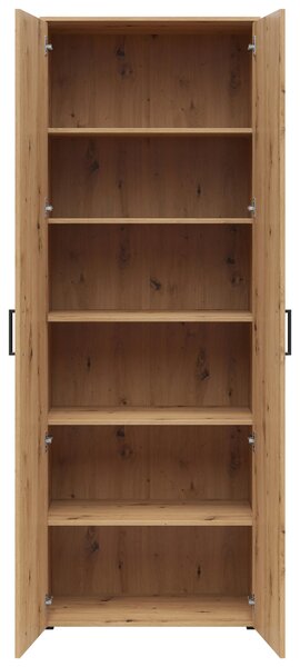 VÍCEÚČELOVÁ SKŘÍŇ, dub artisan, 70/195/40 cm Carryhome - Víceúčelové skříně