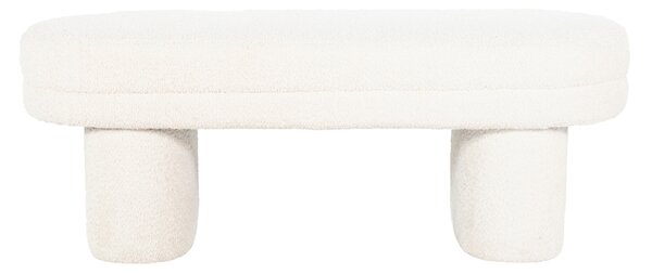 By-Boo Světle béžová čalouněná lavice Rama 120 cm