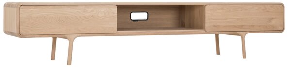 -25 % Dny MOMENTI– Gazzda Dubový TV stolek Fawn 220 x 45 cm