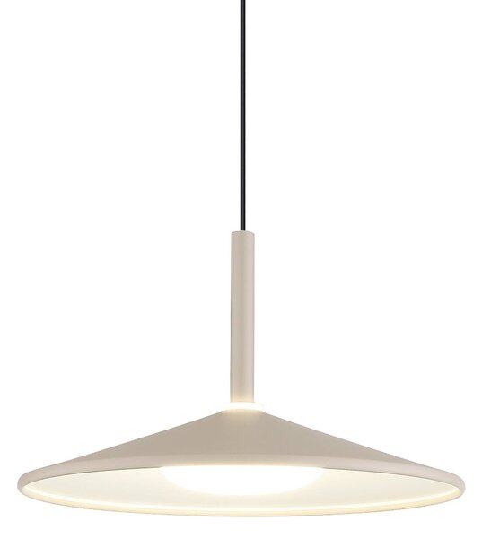 Globo LED závěsné světlo Lampone, písková barva, délka 95 cm, kovové, 3 žárovky, Krémová / jantar, Obývací pokoj / jídelna, kov, Moderní