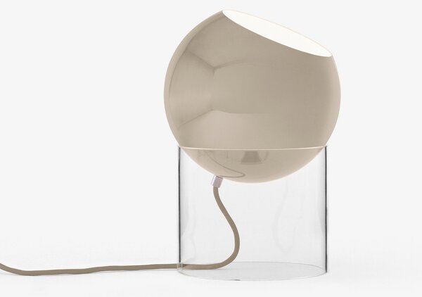 Stolní lampa &Tradition, Šedá, Obývací pokoj, Hliník, Design