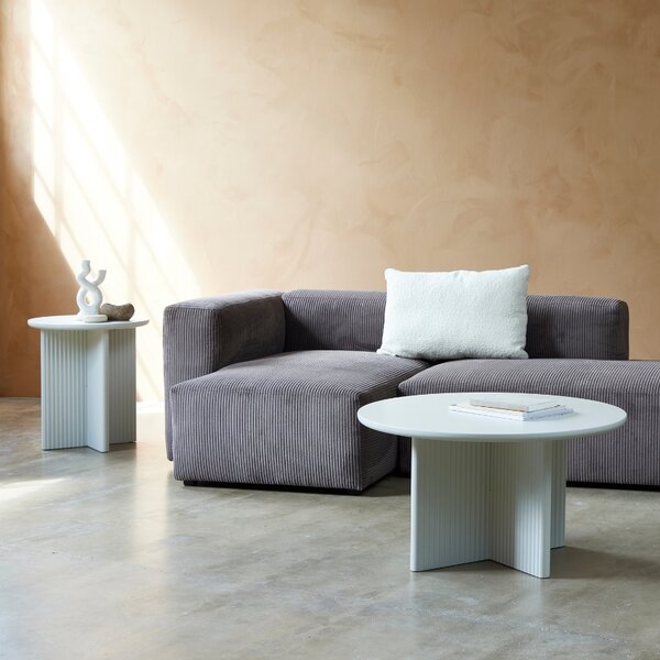 Unique Furniture Šedý konferenční stolek Palma 80 cm