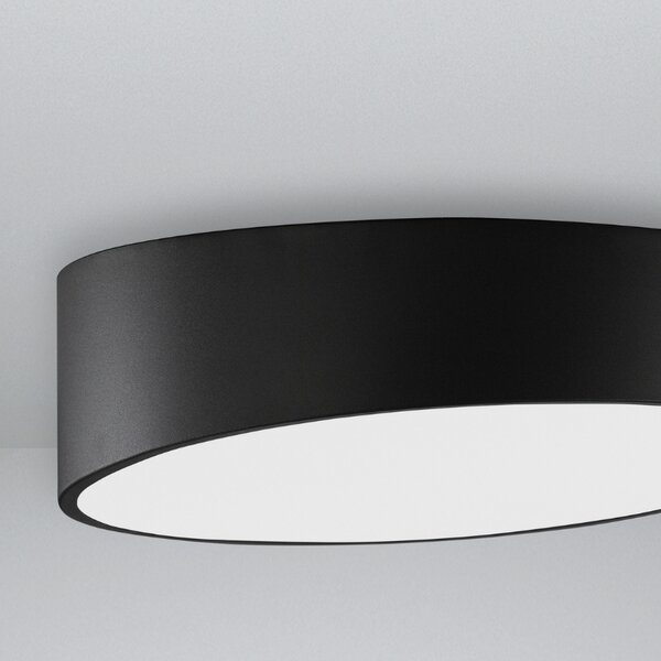Černé kovové stropní LED světlo Nova Luce Maggio 50 cm