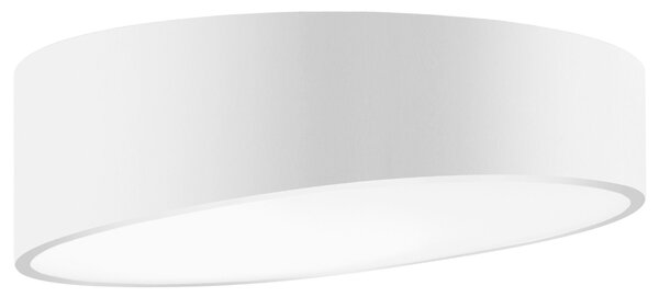 Bílé kovové stropní LED světlo Nova Luce Maggio 50 cm