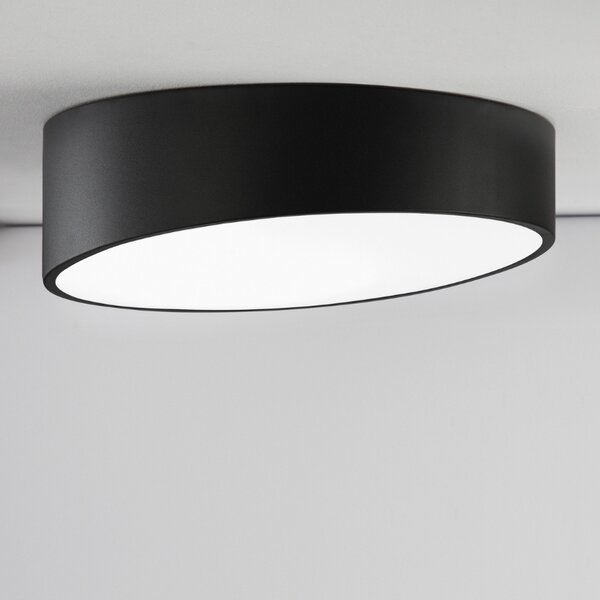 Černé kovové stropní LED světlo Nova Luce Maggio 50 cm